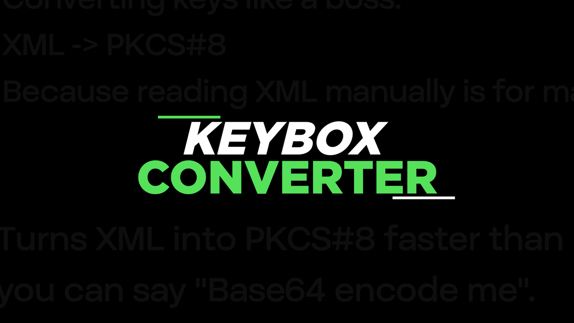 Keybox Converter